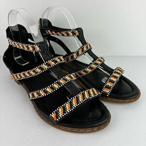 Pikolinos Algar Beaded Gladiator Sandals